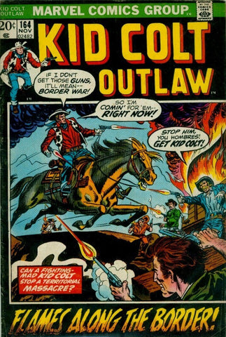 Kid Colt Outlaw #164 - Marvel Comics - 1972