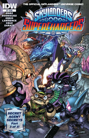 Skylanders: Superchargers #3 - IDW - 2015