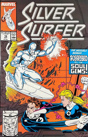 Silver Surfer #16 17 18 (3 x Comics) - Marvel Comics - 1988