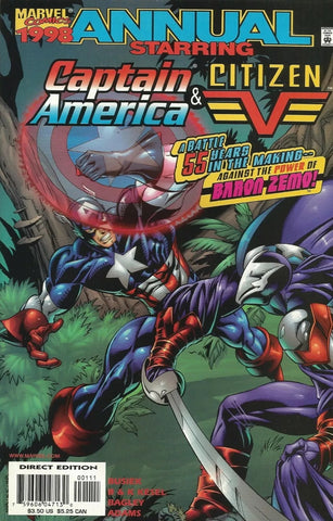 Captain America & Citizen V Annual - Marvel Comics - 1998