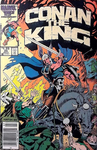 Conan The King #35 - Marvel Comics - 1986