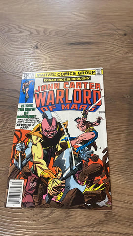 John Carter, Warlord of Mars #10 - Marvel Comics - 1978
