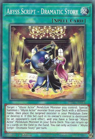 "Abyss Script" PHHY-EN064 - Yu-Gi-Oh! - 3x Cards Playset - Photon Hypernova