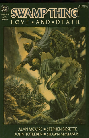 Swamp Thing: Love And Death TPB - DC Comics - 1990