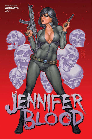 Jennifer Blood #1 - Dynamite - 2021 - Linsner Variant