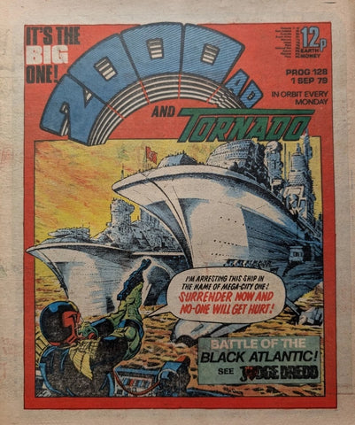 2000AD Comic Prog #128 & #129 - 1979