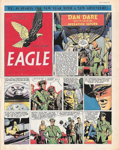 Eagle Comic Vol.5 No.1 - British - 1954