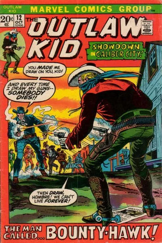 The Outlaw Kid #12 - Marvel Comics - 1972