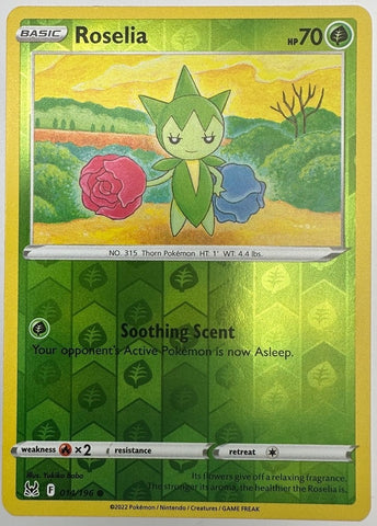 "Roselia" 014/196 Lost Origin - Pokémon Card - Reverse Holo