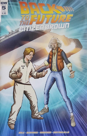 Back To The Future: Citizen Brown #5 - IDW - 2016 - Sub Cover