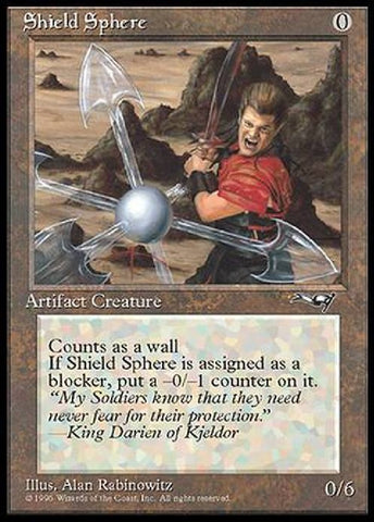 "Shield Sphere" - Magic The Gathering Card - Alliances