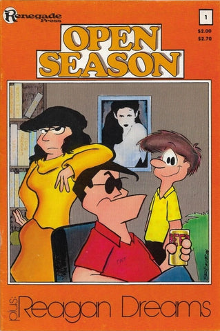 Open Season #1 - Renegade Press - 1986