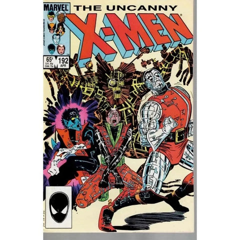 Uncanny X-Men #192- Marvel Comics - 1985