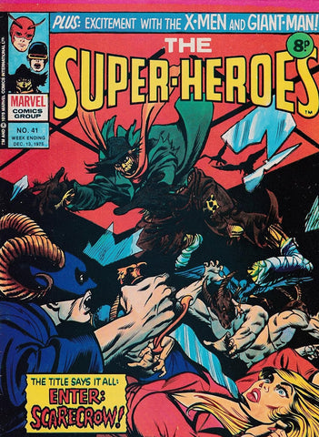 The Super-Heroes #41 - Marvel Comics / British - 1975