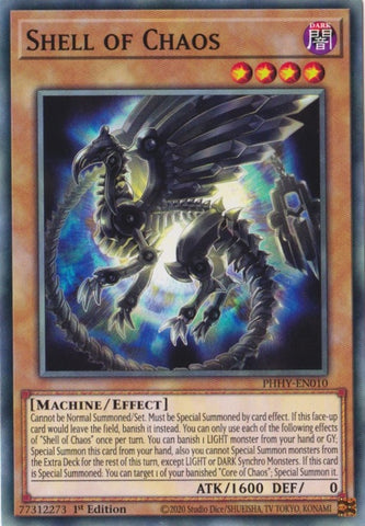 "Shell Of Chaos" PHHY-EN010 - Yu-Gi-Oh! - 3x Card Playset - Photon Hypernova