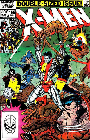 Uncanny X-Men #166 - Marvel Comics - 1983 - 1st App. Lockheed