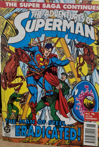 The Adventures Of Superman #6 - Marvel Comics / British - 1993