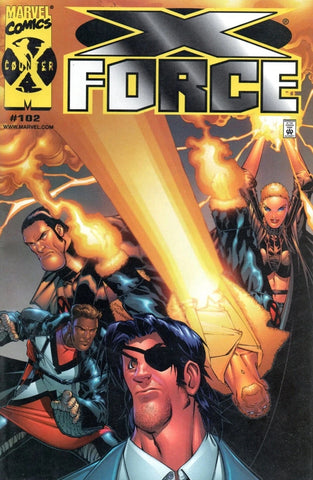 X-Force #102 - Marvel Comics - 2000 - Dynamic Forces Variant w/ CoA