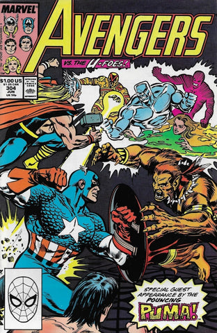 The Avengers #304 - Marvel Comics - 1989