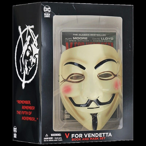V For Vendetta: Book And Mask Set - DC Comics / Black Label - 2025