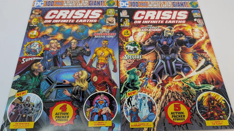 Crisis On Infinite Earths: 100-Page Giant #1 & #2 - DC Comics - 2020