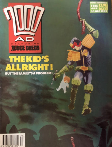 2000AD Comic Prog #659 - #668 (10x Comics RUN) - 1989/90