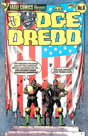 Judge Dredd #6 - Eagle Comics - 1984