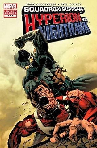 Hyperion Vs Nighthawk #1, #3 & #4 - Marvel Comics - 2007