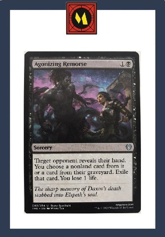 "Agonizing Remorse" - Magic The Gathering Card - THB