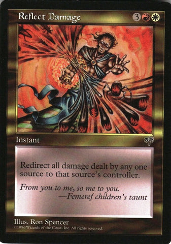"Reflect Damage" - Magic The Gathering - Mirage