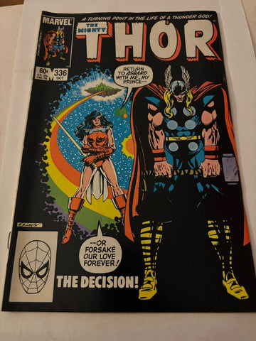 The Mighty Thor #336 - Marvel Comics - 1984