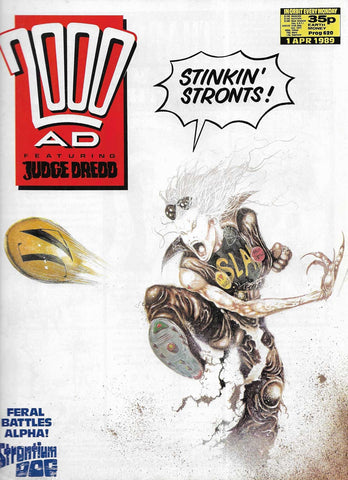 2000 AD Comic #620 - 645 (26x Comics RUN) - British Comic - 1989