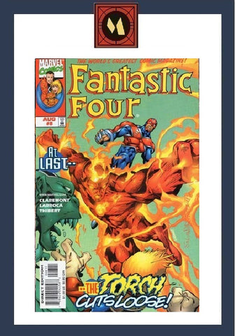 Fantastic Four #8 - Marvel Comics - 1998
