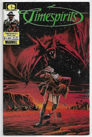Timespirits #4 - Marvel/Epic Comics - 1985