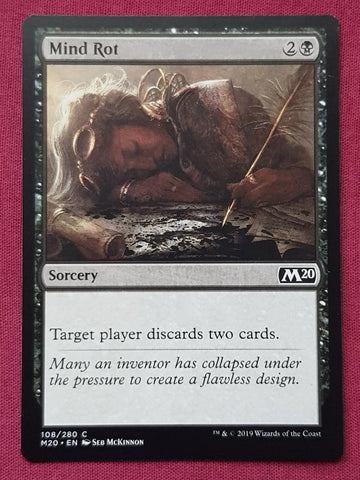 "Mind Rot" x4 - Magic The Gathering Card - M20 - 4-Card Playset