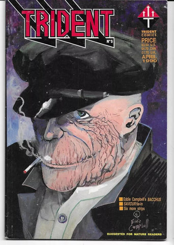 Trident #5 - Trident Comics - 1990