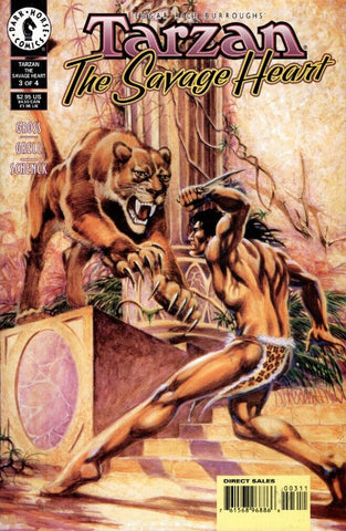 Tarzan #3 "The Savage Heart" - Dark Horse - 1999