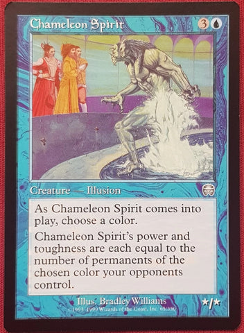 "Chameleon Spirit" - Magic The Gathering Card - Mercadian Masques