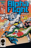 Alpha Flight Annuals #1 and #2 - Marvel Comics - 1986/1987