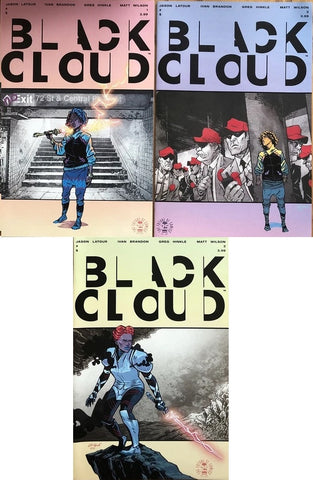 Black Cloud #1 2 3 (3x Comics RUN) - Image Comics - 2017
