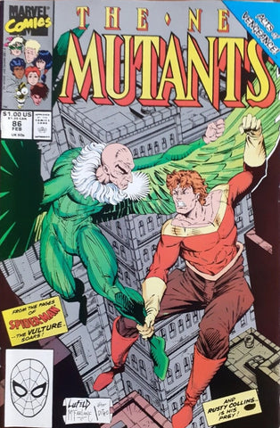 The New Mutants #86 - Marvel Comics - 1990 - 1st Cameo App. Cable