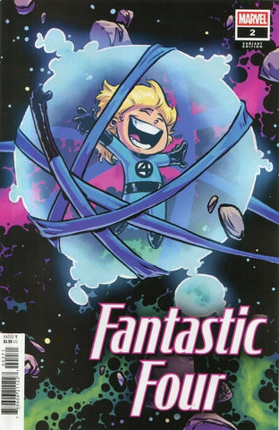 Fantastic Four #2 (LGY #728) - Marvel Comics - 2025 - Skottie Young Variant