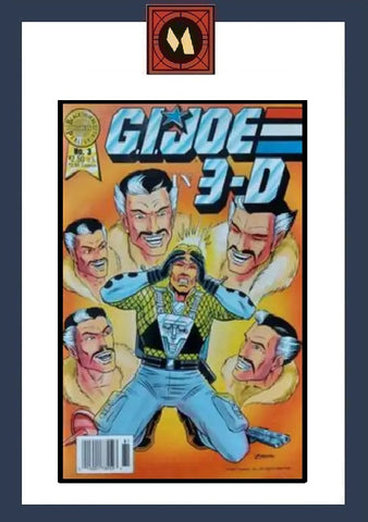 G.I. Joe 3D #3 - Blackthorne Publishing - 1987