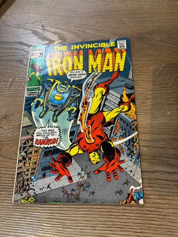 Invincible Iron Man #36 - Marvel Comics - 1971