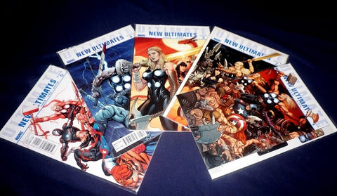 New Ultimates #1 - #5 (Set of 5x Comics) - Marvel - 2010