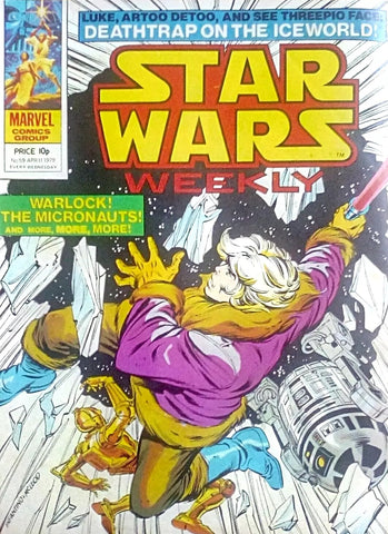 Star Wars Weekly #59 60 61 62 (4x Comics) - Marvel/British - 1979