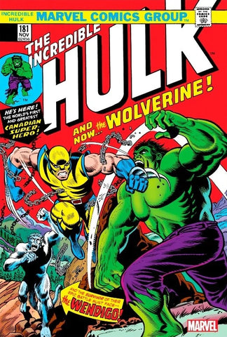 Incredible Hulk #181 Facsimile - Marvel Comics - 2023