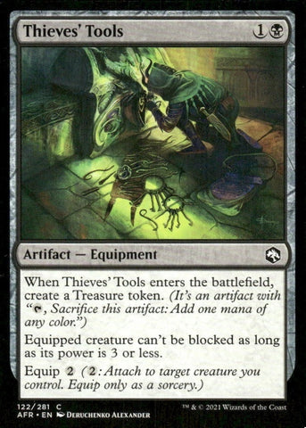 "Thieves' Tools" x4 - Magic The Gathering Card - AFR 2021 - 4-Card Playset