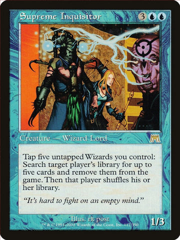 "Supreme Inquisitor" - Magic The Gathering Card - Onslaught