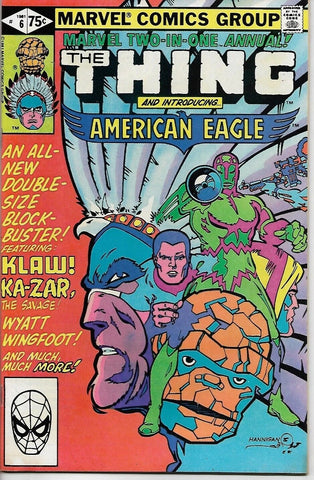 Marvel Two-in-One Annual #6- Marvel Comics - 1981